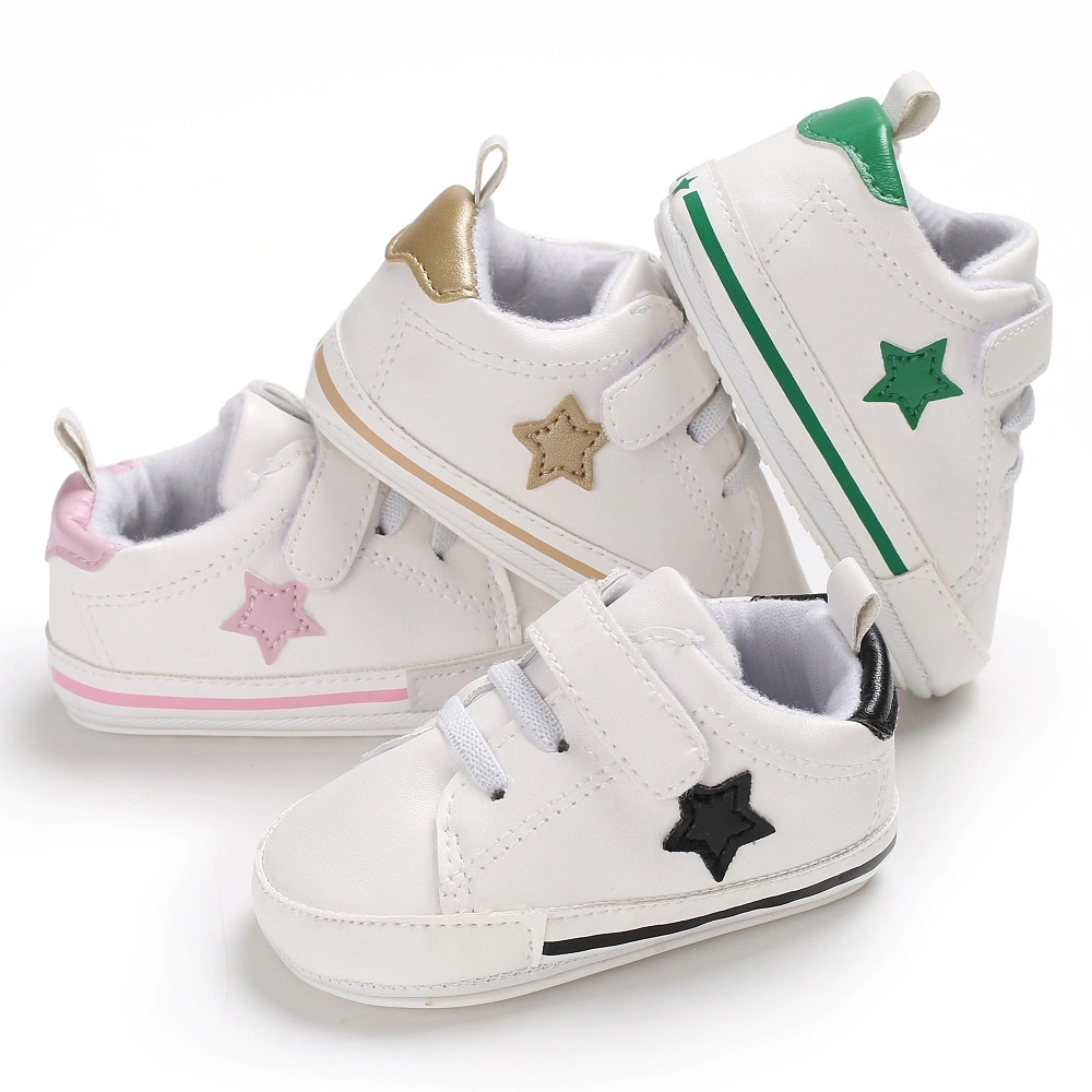 Newborn Baby Boys Premium Soft Sole Infant Pre-Walker Toddler Sneaker Shoes Esg11658